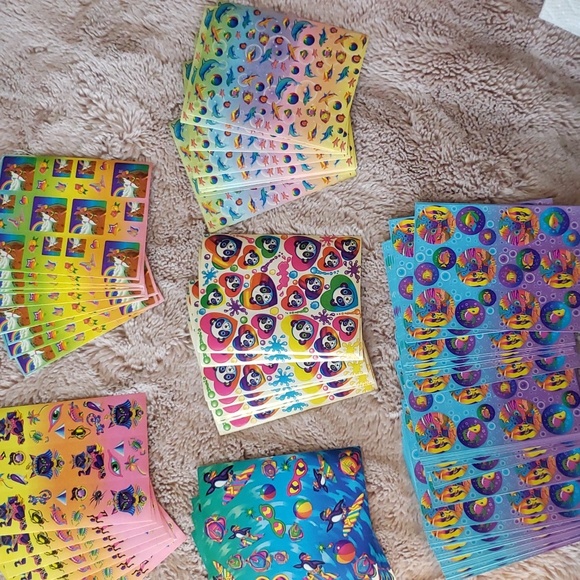 Lisa Frank Other - Lisa Frank HUGE sticker bundle for Faith 💕